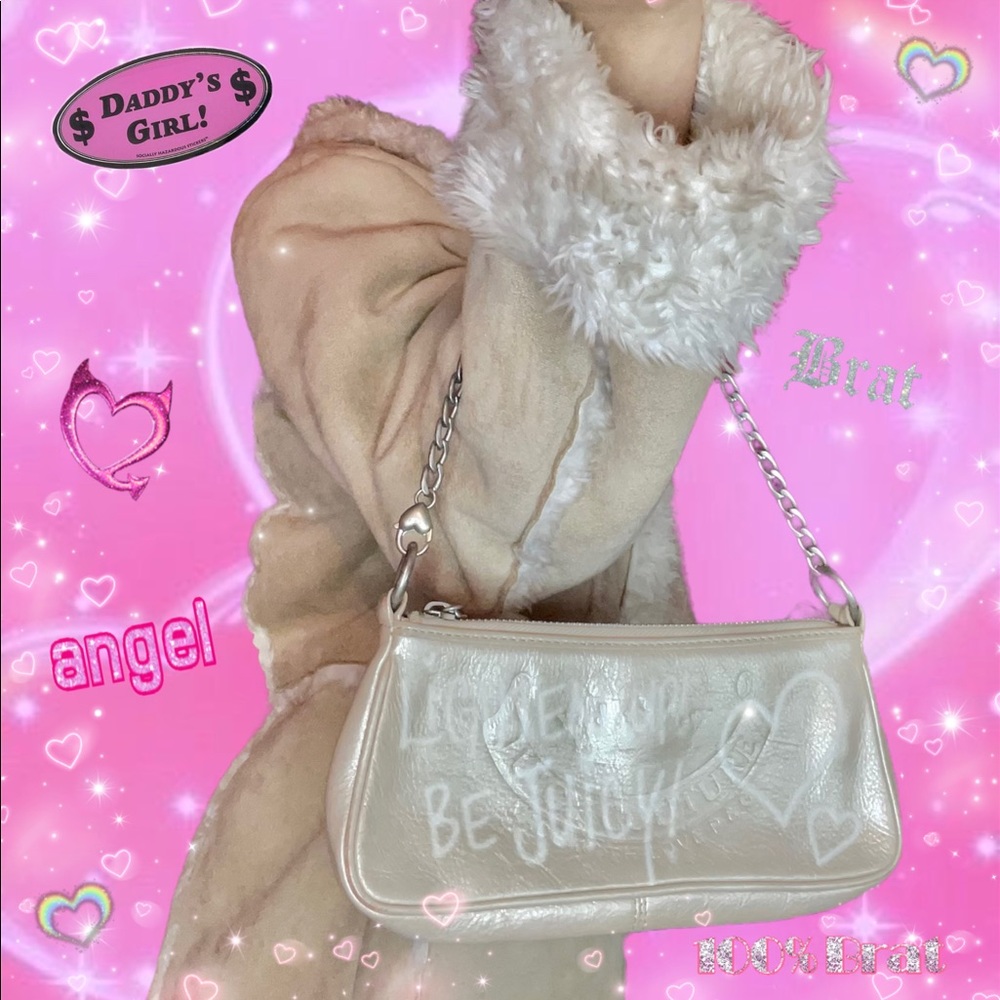 ‼️Super Cute Rare Y2K Lighten Up Be Juicy Juicy Couture Bag💕✨‼️